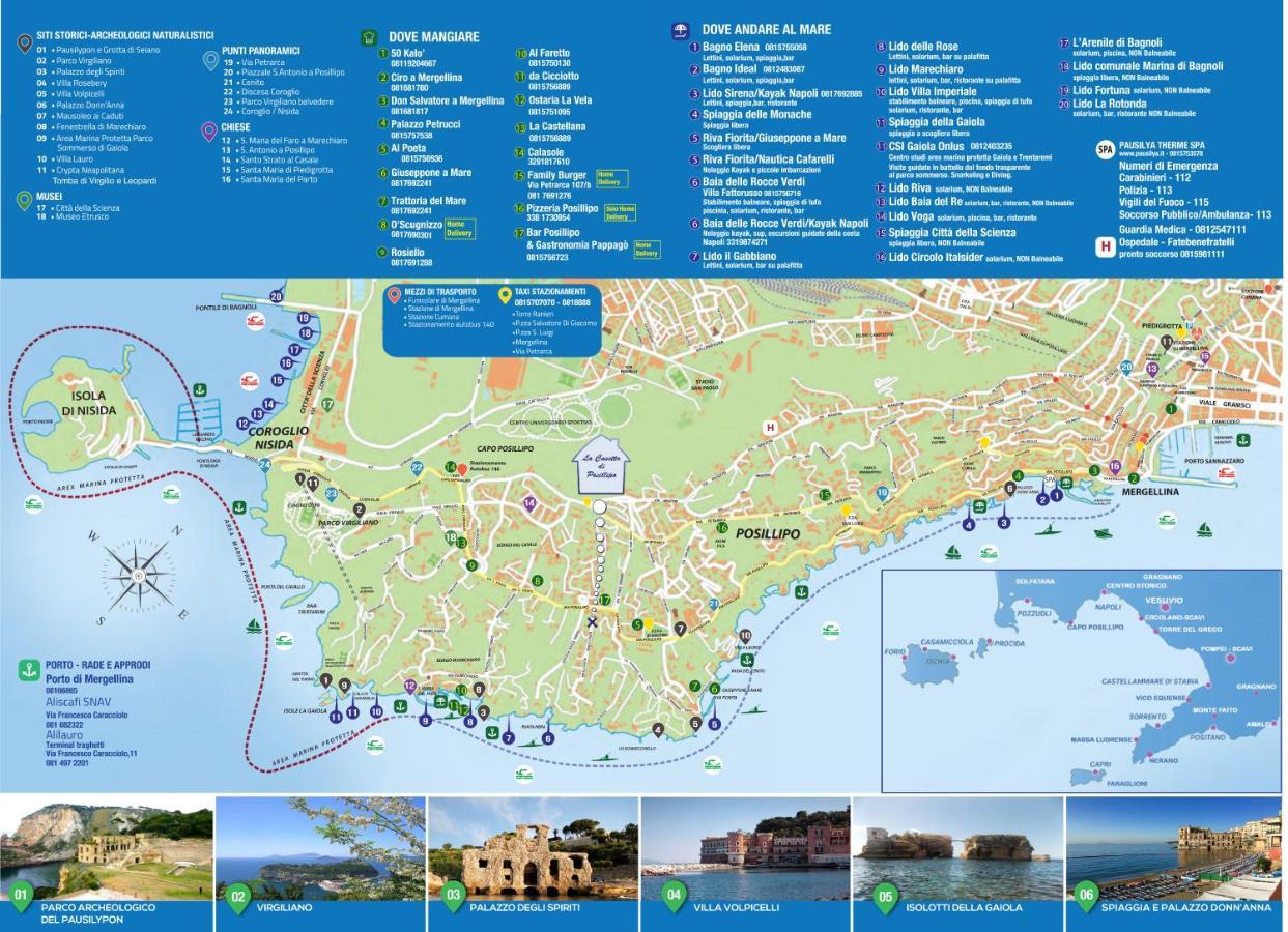 La Casetta Di Posillipo Neapol Zewnętrze zdjęcie